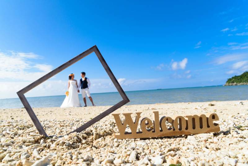 フレーム越しから