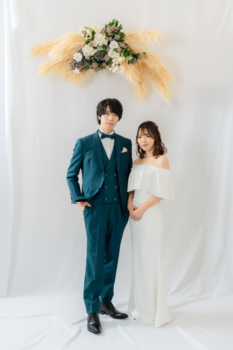 カラードレスもウェディングドレスもブーケも♡』(撮影日：2023