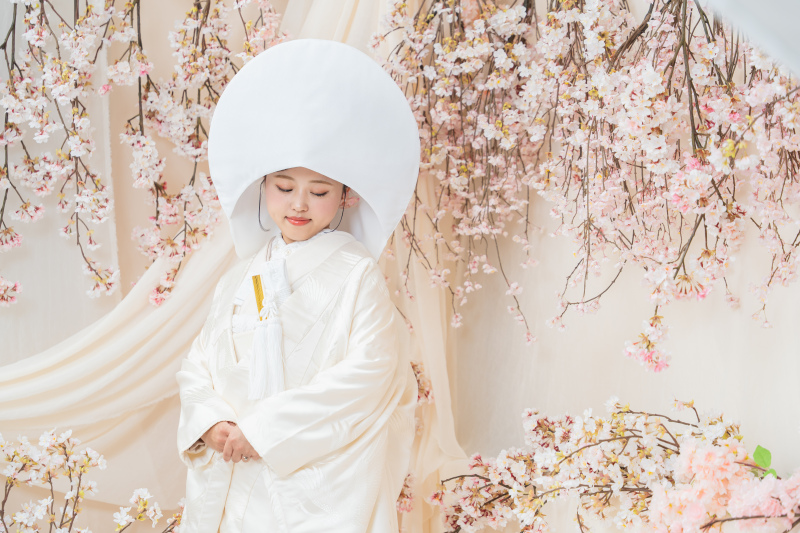 新桜ブースで叶う上品な白無垢ソロフォトのはじまり