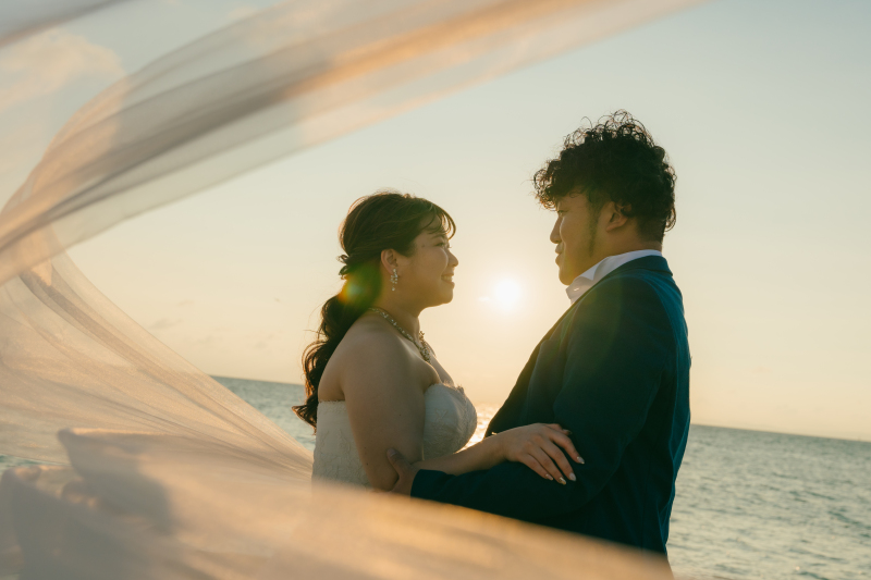 ベールも美しく