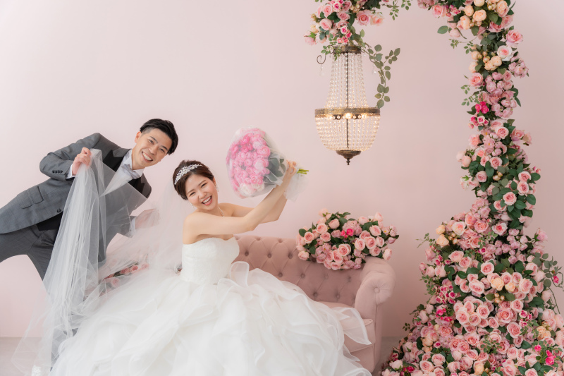 キュートでくだけたショットも♡