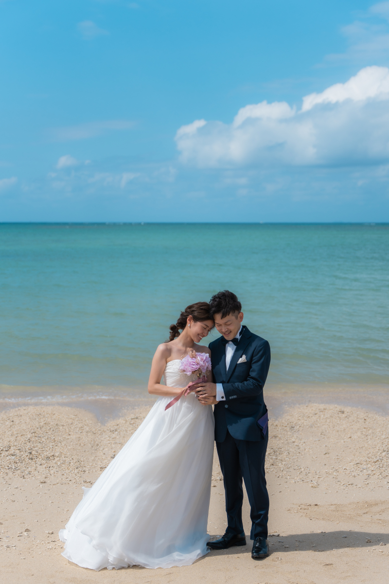 ブーケをもって