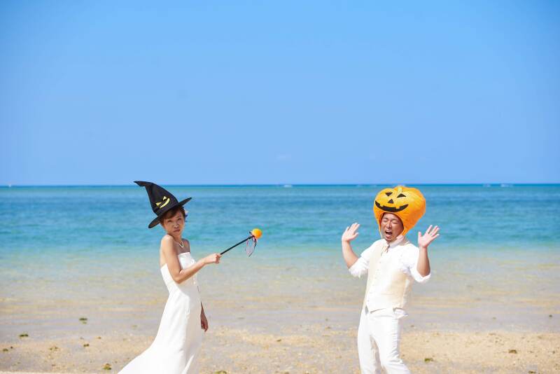 ハロウィンを楽しんで