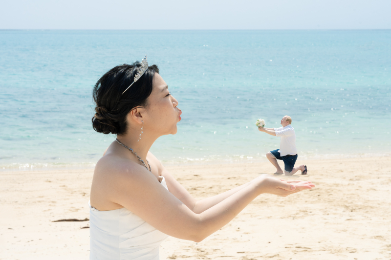 海風に包まれた笑顔のひととき