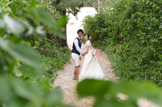 沖縄の海をふたりで独占♪