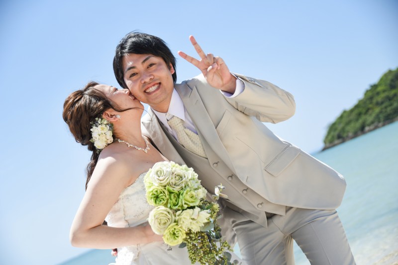 新郎様の嬉しそうな顔♪♪