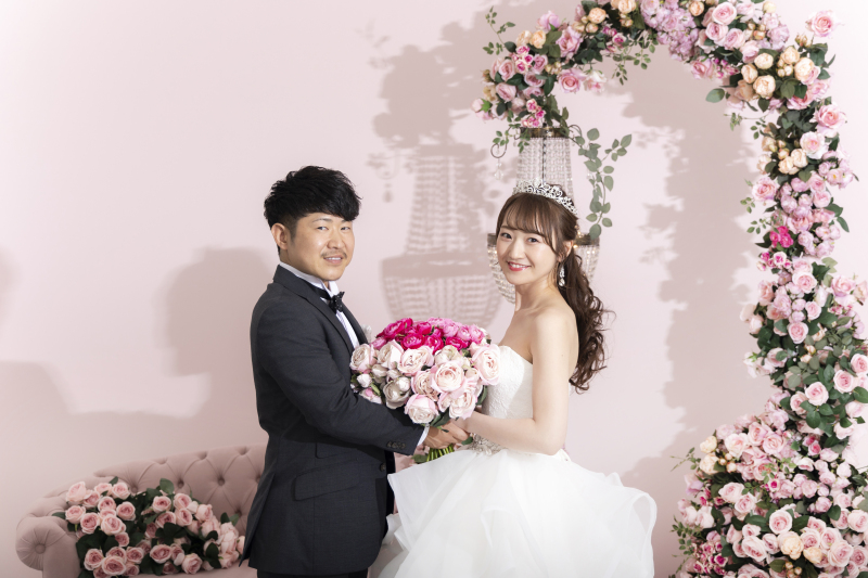 向かい合わせショット♡