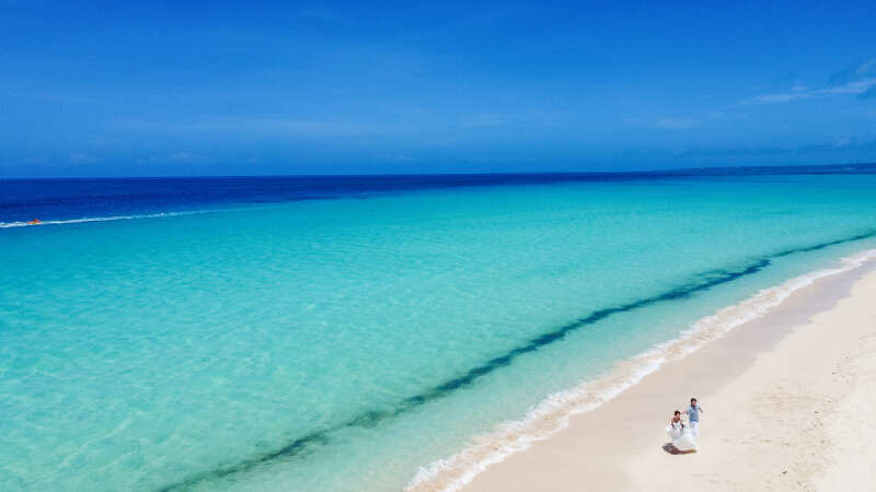 圧巻の宮古ブルー！