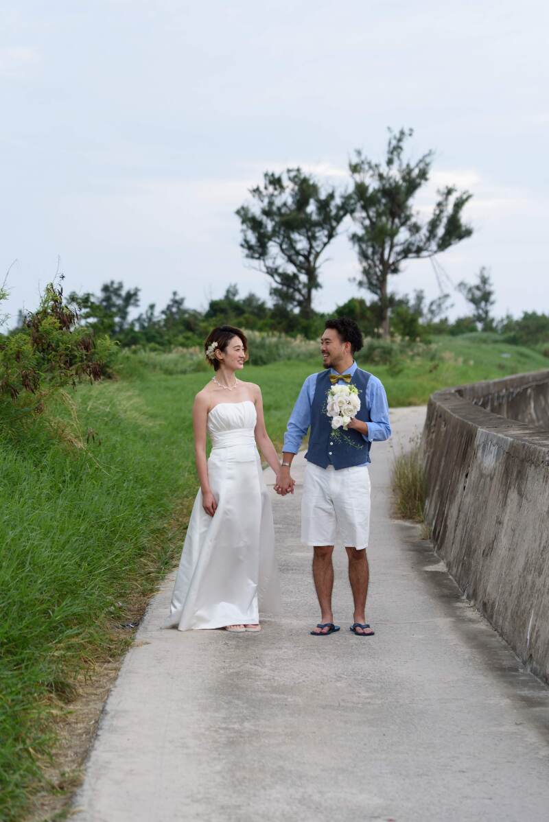 優しくエスコート