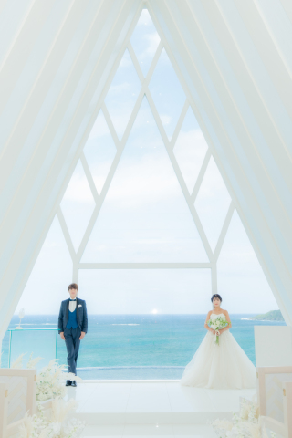 壮大な景色が広がる珊瑚の教会♪