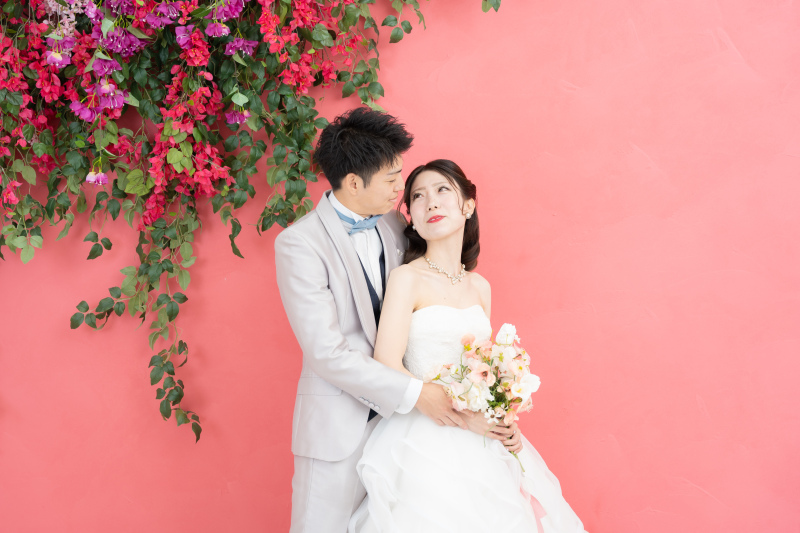 幸せ彩る華やかなスタジオ撮影！