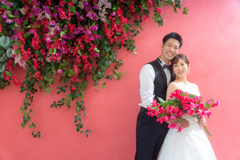 真っ白なドレスに衣装チェンジ♡