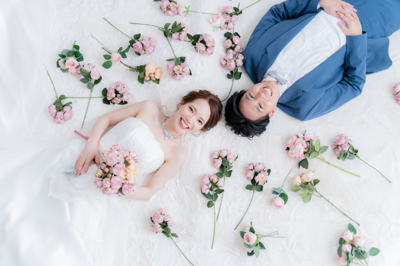 念願の寝転びショット!