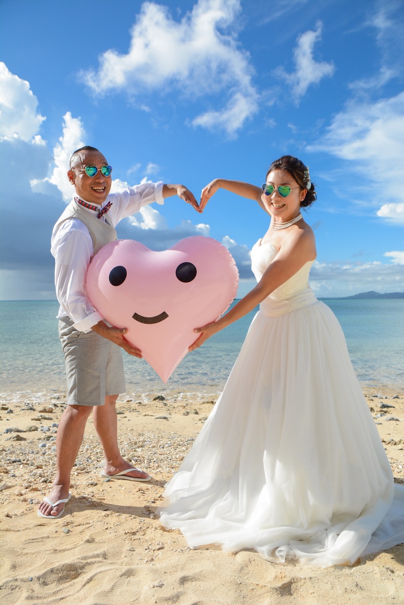 アイテムを使ってリゾートちっくに♪