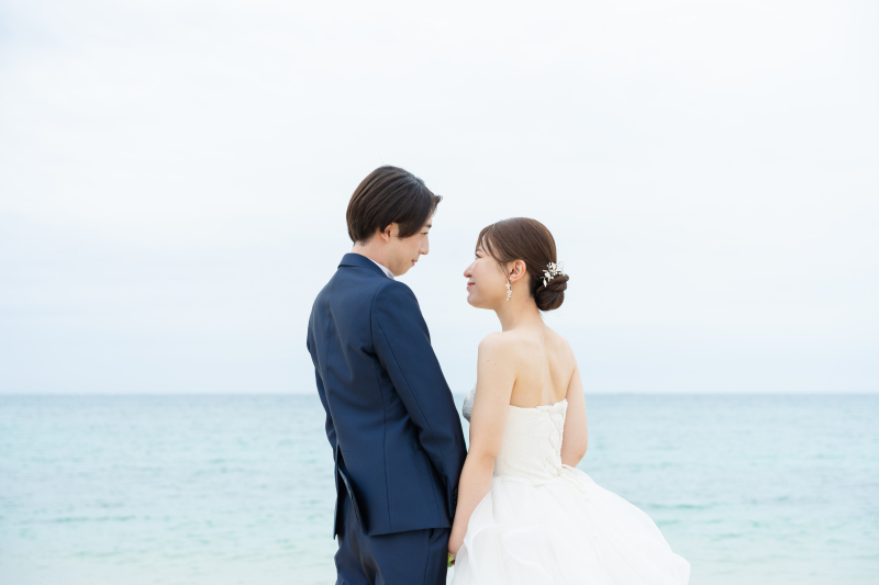 海辺で始まるふたりの物語・・・♡