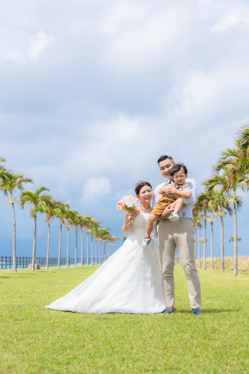 ヤシの木ロードで♡