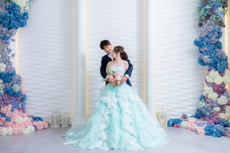 まずはスタジオ撮影スタート!