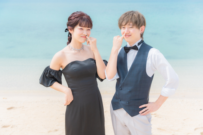 おふざけポーズ