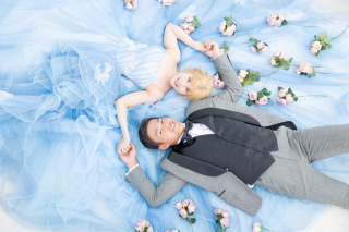 カラードレスを身にまとって♡