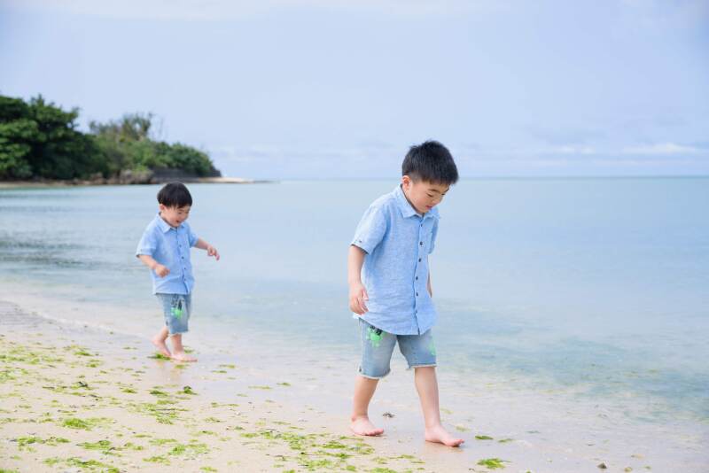 撮影中の様子♪