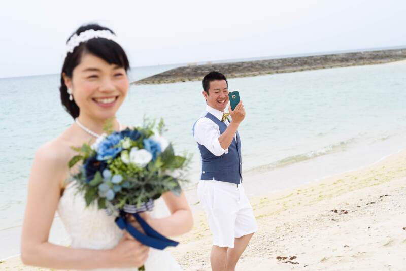 楽しい撮影風景