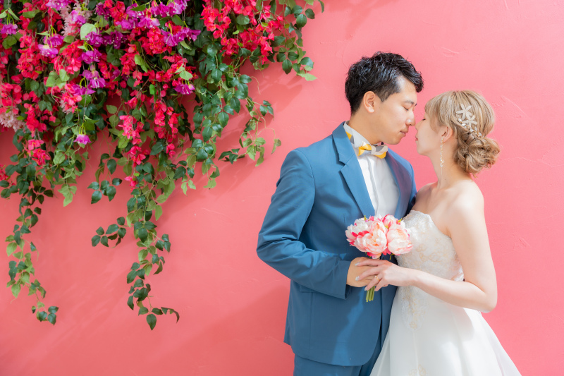 向かい合わせショット