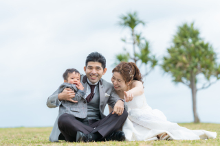 笑顔溢れるファミリーフォト♡