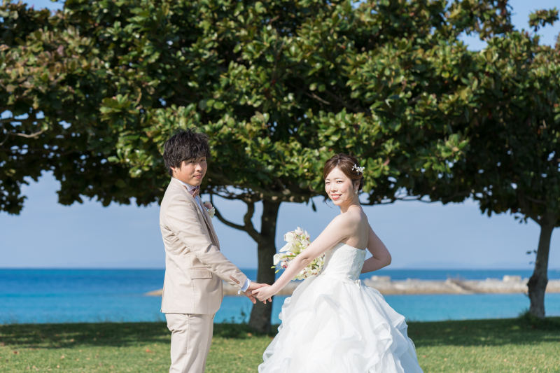 はじまりはビーチ！♪グリーン撮影♡