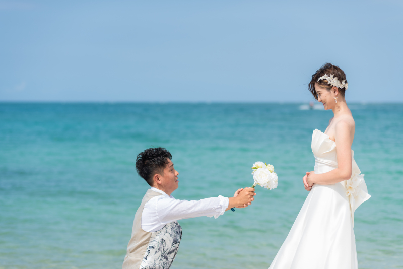 花束のプレゼント