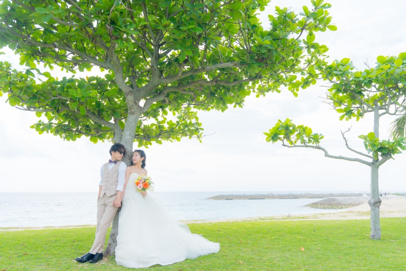 ビーチ&グリーン撮影へ!