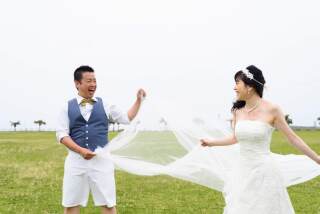 おふたりの笑顔