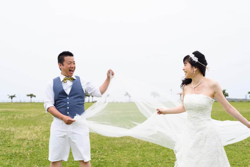 おふたりの笑顔