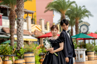 1dayプラン♡街並みと海で楽しむおしゃれフォトウェディング