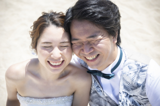 笑顔いっぱいのウェディングフォト♡