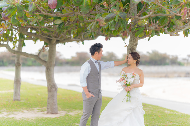 グリーンでの撮影