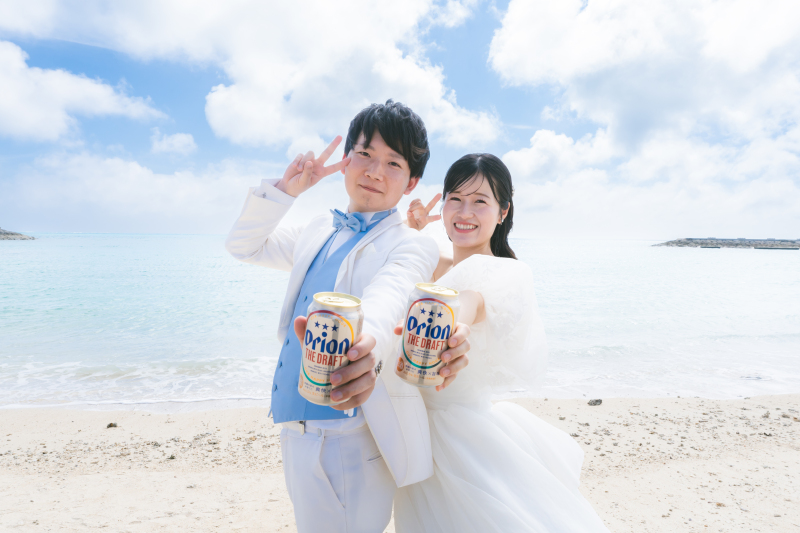 沖縄といえばこれ！オリオンビールで乾杯！