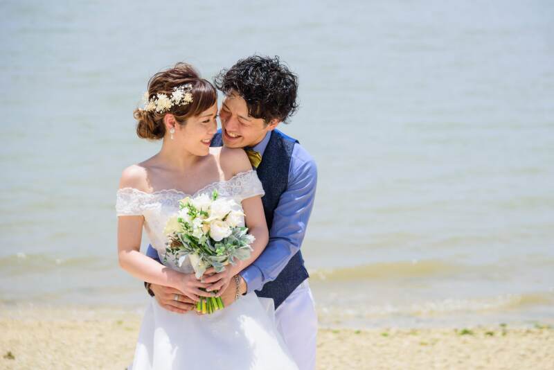 ドキドキのバックハグ