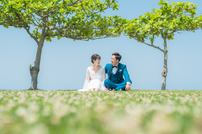 楽しいおふたりとビーチ撮影♡