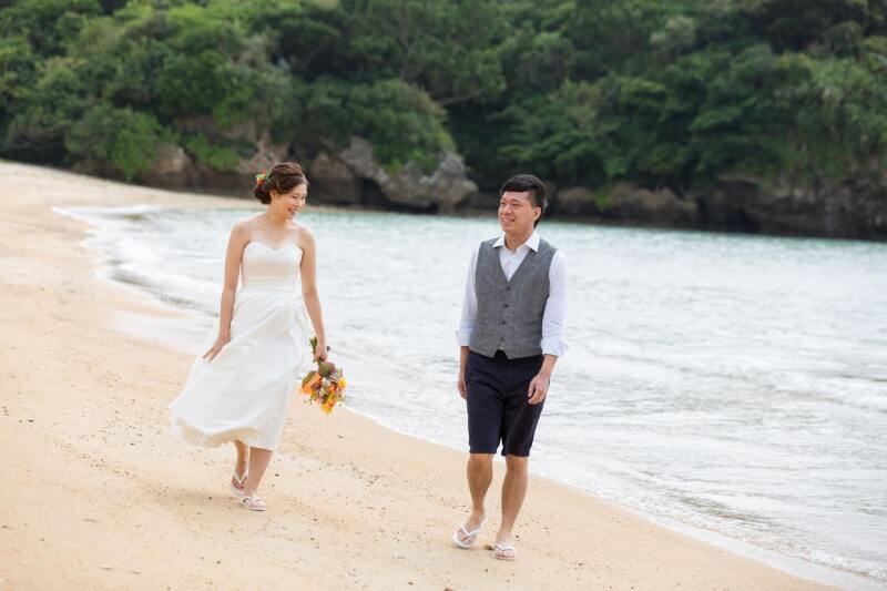 ビーチ撮影START！