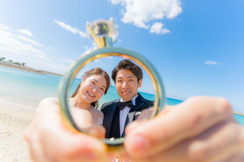 リングからひょっこり