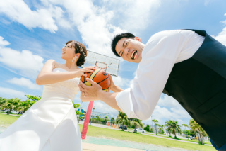 大好きなバスケットボールといっしょに♡