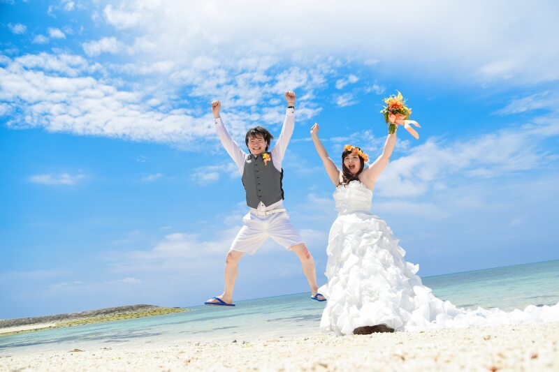 初夏の沖縄の空♪