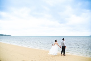 石垣島のビーチで♪