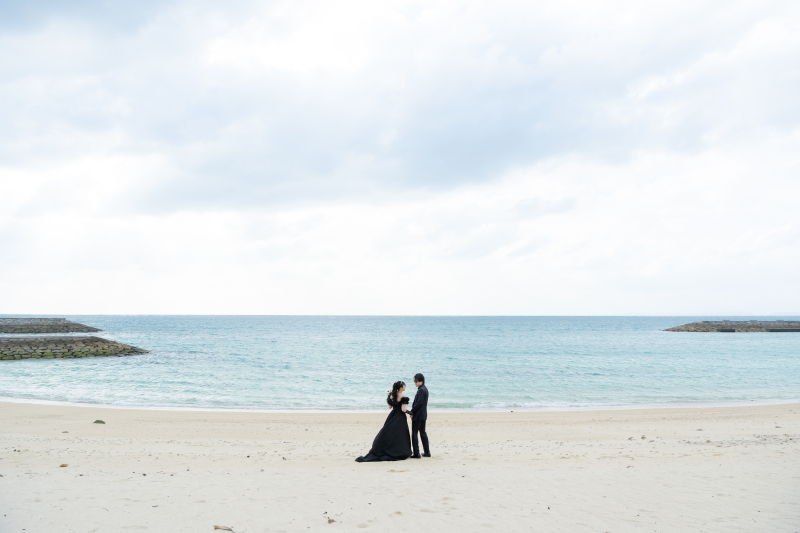 広がる水平線に誓う愛の時間♡風が祝福するみらいへ