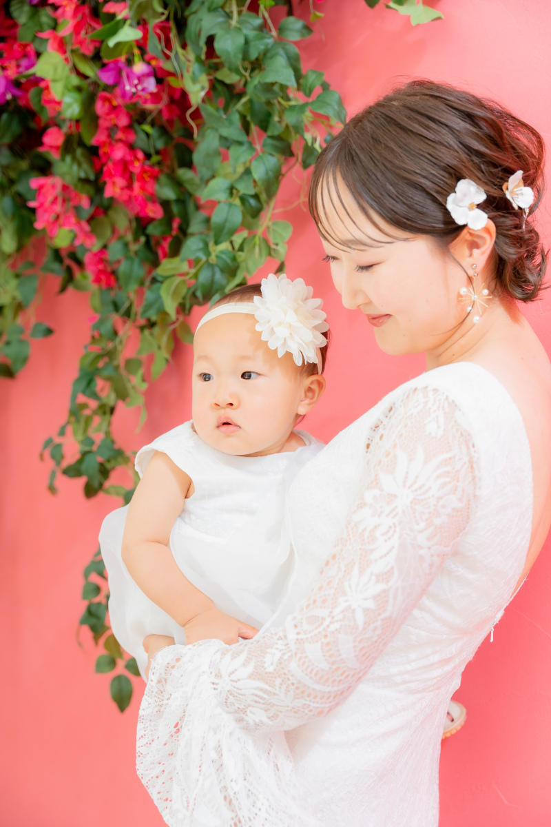 おめかししたお子様がキュート