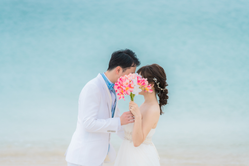 お顔隠しショット