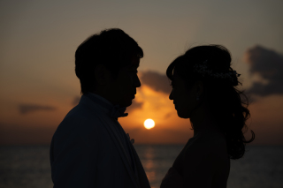 ロマンチックなサンセット♪