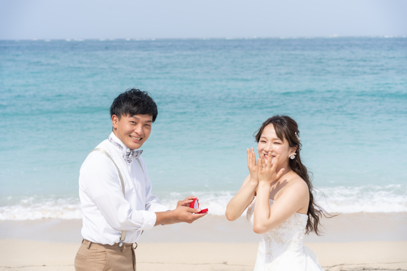 笑顔いっぱいのお二人