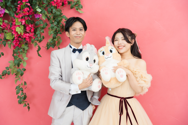 お気に入りのぬいぐるみと一緒に♪