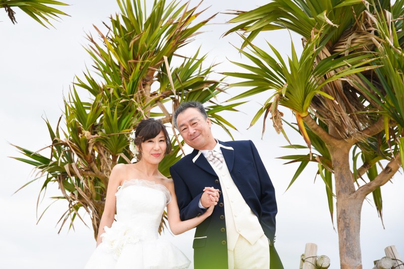 沖縄といえばやっぱりヤシの木！